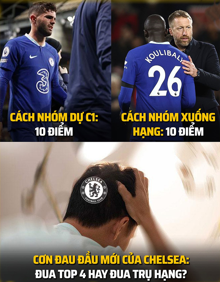 Đúng là sự lựa chọn đau đầu lúc này với Chelsea.