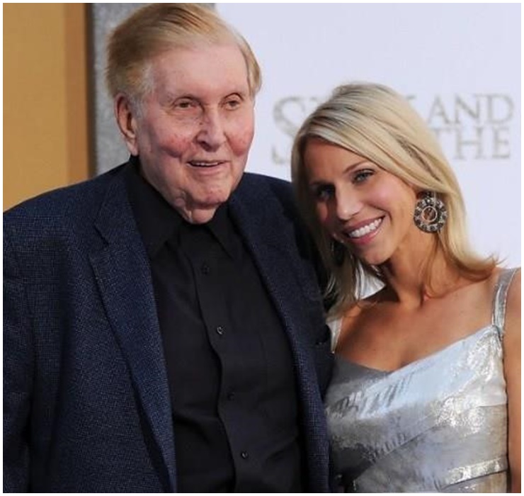 Sumner Redstone là ông trùm truyền thông người Mỹ. Ông từng có mối quan hệ với Malia Andelin, người kém ông 60 tuổi.
