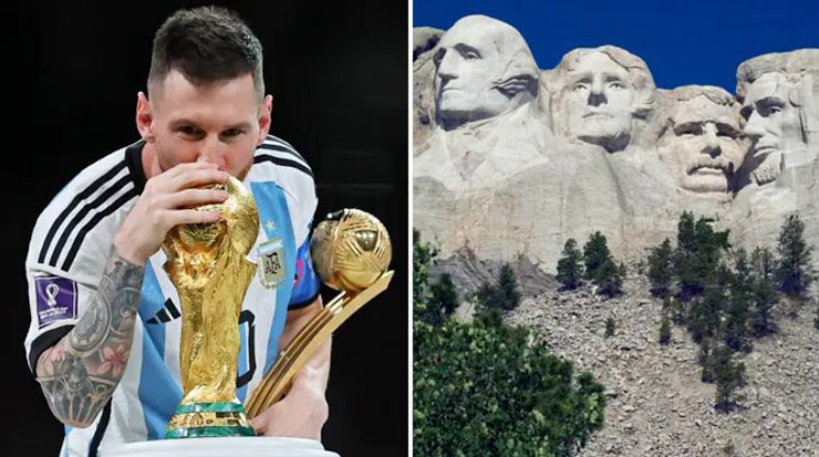 Tờ Sportbile tin rằng Lionel Messi, Muhammad Ali, Michael Jordan và Roger Federer nên được khắc chân dung trên ngọn núi Rushmore