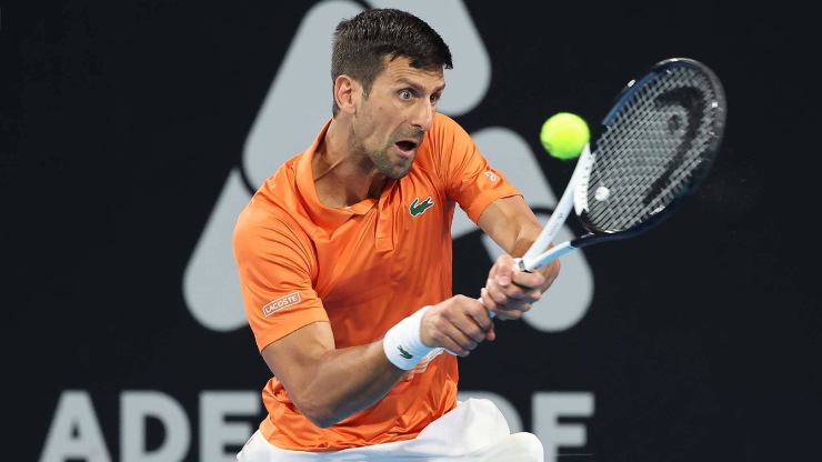 Djokovic ghi danh vào bán kết&nbsp;Adelaide International 1