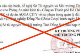 Ban Giám đốc Công an TP HCM yêu cầu xác minh văn bản giả mạo