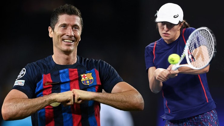 Robert Lewandowski kêu gọi dư luận ủng hộ Iga Swiatek