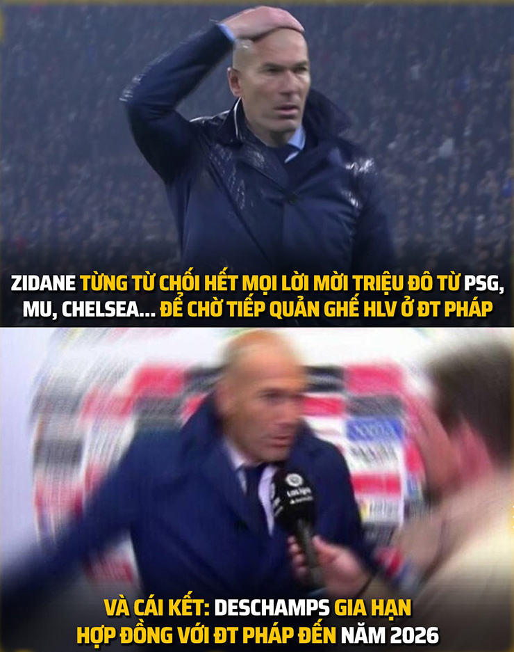 Cơ hội nào cho Zidane nữa đây.