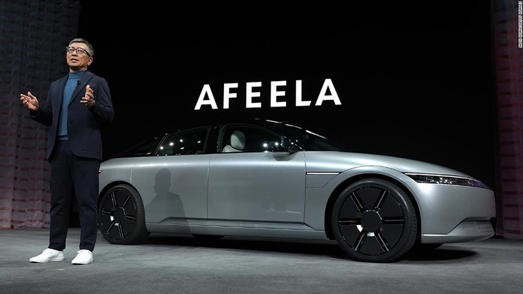Honda kết hợp với hãng Sony ra mắt xe điện Afeela hoàn toàn mới - 4