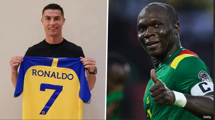 Cristiano Ronaldo bị đồng đội ở Al Nassr, Vincent Aboubakar chê kém tài Messi