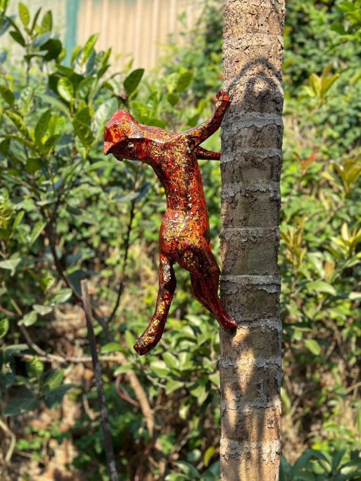 Những chú mèo gỗ khảm sơn mài độc đáo, lấy cảm hứng từ hình tượng con mèo trong dân gian Việt Nam “Tôi là một nghệ nhân”