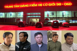 4 Phó Giám đốc trung tâm đăng kiểm ở Bắc Giang tới công an đầu thú vì nhận hối lộ nhiều tỷ đồng