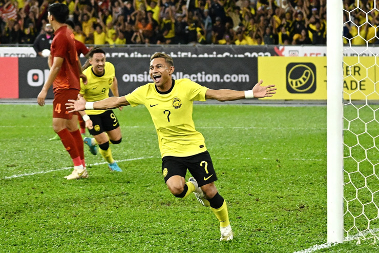 Ở lượt đi, Malaysia hạ Thái Lan 1-0