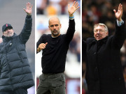 Bóng đá - Top HLV vĩ đại nhất lịch sử: Sir Alex số một, Pep và Klopp đứng hạng mấy?