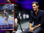 Thể thao - Federer đã trở lại sân đấu nhưng cầm trên tay cây vợt lạ hoắc