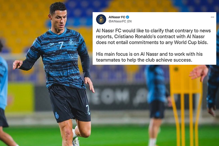 Al Nassr đăng đàn giải oan cho Ronaldo