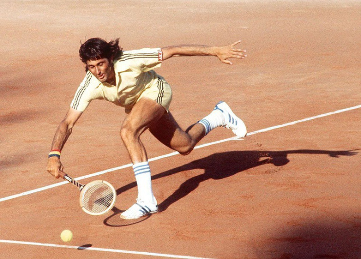 9. Ilie Nastase (Romania, giải nghệ), 64 danh hiệu ATP