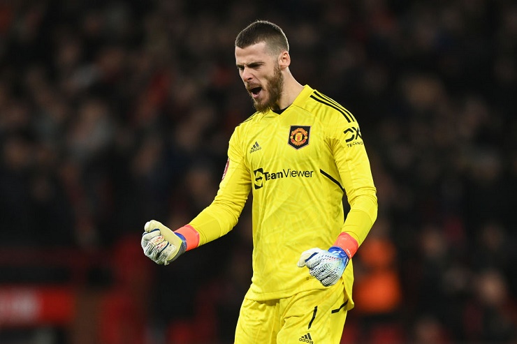 De Gea vẫn chơi xuất sắc trong khung gỗ của MU