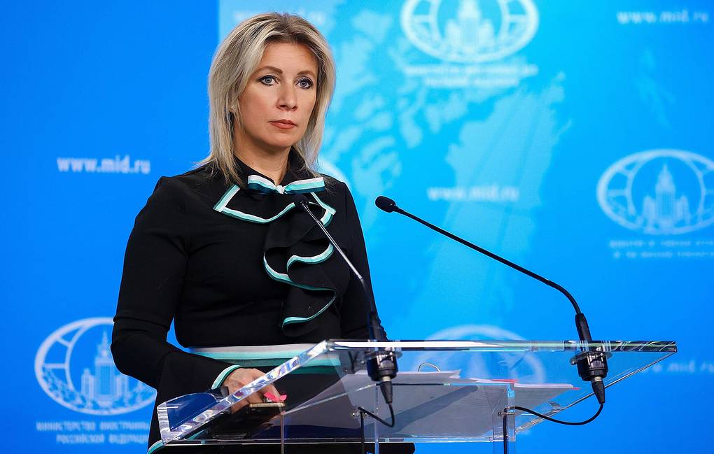 Phát ngôn viên Bộ Ngoại giao Nga Maria Zakharova. Ảnh: TASS