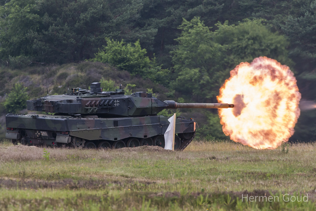 Leopard 2 được coi là mẫu xe tăng mạnh nhất ở châu Âu.