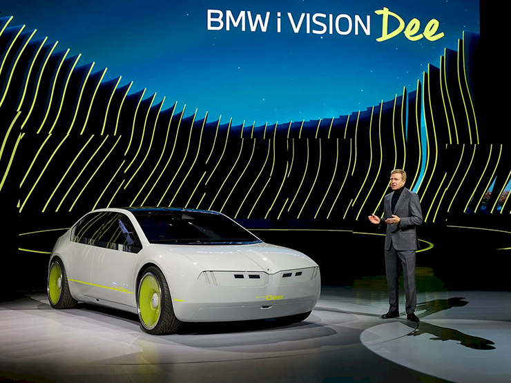 Độc đáo BMW i Vision Dee có khả năng đổi màu tại CES 2023 - 3