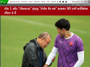 Bóng đá - Chung kết AFF Cup: Báo Thái Lan cực nể Văn Hậu, choáng ngợp thành tích bất bại 4 năm