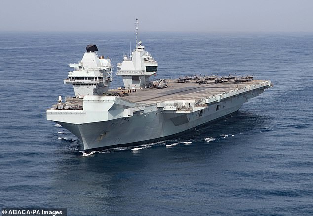 Tàu sân bay HMS Queen Elizabeth trị giá 4 tỷ USD.&nbsp;