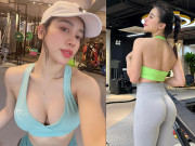 Thể thao - Cô giáo “siêu vòng ba” Huyền Dior hé lộ các bài Gym tạo dáng ngọc