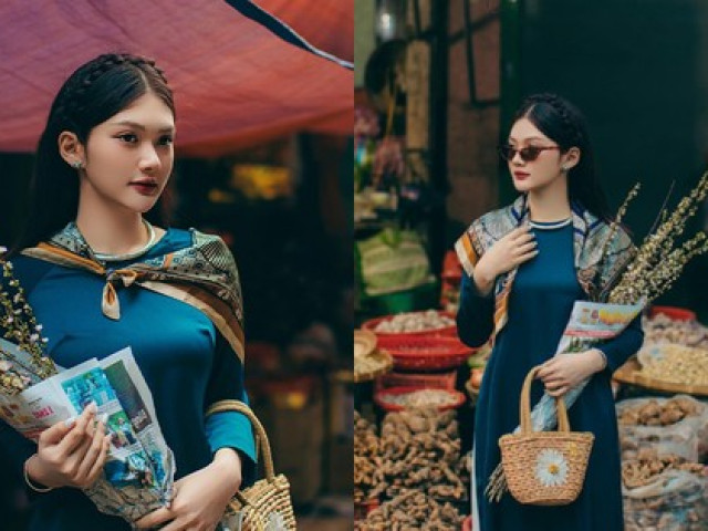 Bạn trẻ - Cuộc sống - Cảm nhận không khí chợ Tết qua bộ ảnh của nữ sinh Đại học Vinh