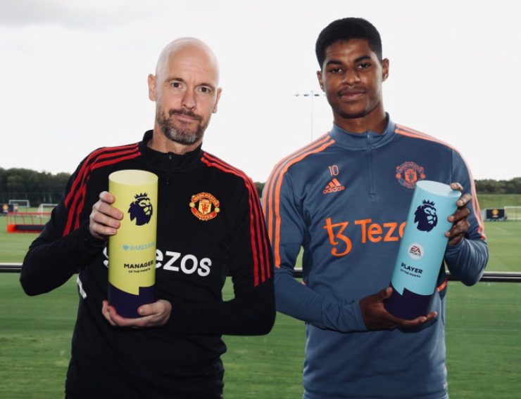 Rashford phát triển tốt cùng HLV Ten Hag