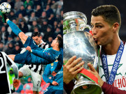 Bóng đá - 5 khoảnh khắc đẹp của Ronaldo: &quot;Xe đạp chổng ngược&quot; đẳng cấp, lên đỉnh Euro