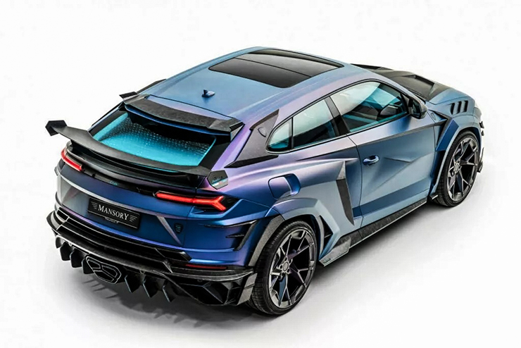 Lamborghini Urus được hãng độ Mansory "lột xác" thành xe hai cửa - 6