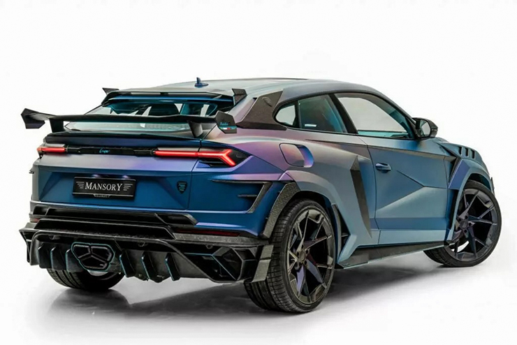 Lamborghini Urus được hãng độ Mansory "lột xác" thành xe hai cửa - 4