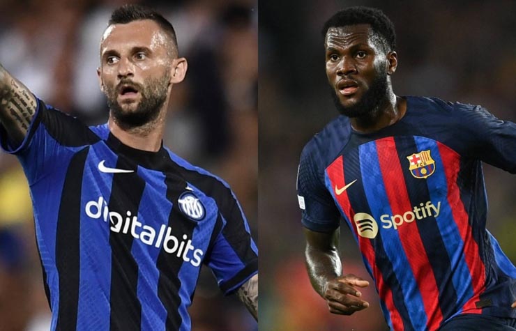 Brozovic và Kessie đổi chỗ cho nhau?