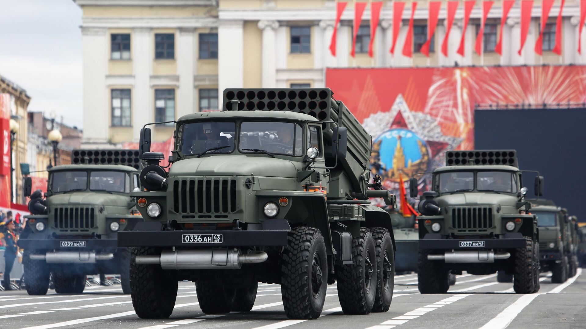 Quân đội Nga hiện sở hữu khoảng 180 hệ thống pháo phản lực Tornado-G.