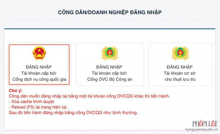 Cách đăng ký tài khoản trên cổng Dịch vụ công Bộ Công an - 4