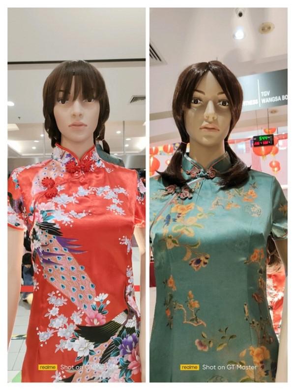 Ma-nơ-canh đón Tết ở trung tâm thương mại Malaysia khiến khách hết hồn, không dám lại gần - 3