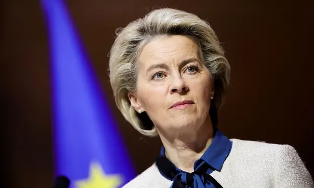 Chủ tịch Ủy ban châu Âu - bà Ursula von der Leyen. Ảnh: Reuters