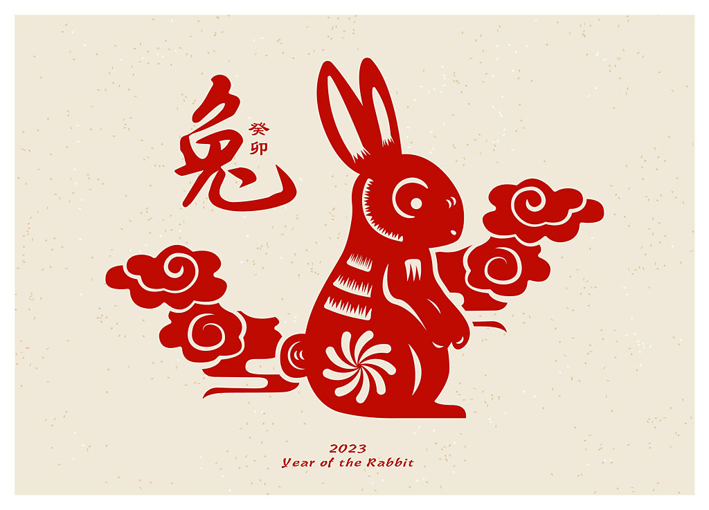 Năm 2023 là năm con giáp thỏ theo âm lịch Trung Quốc (ảnh: Mii)