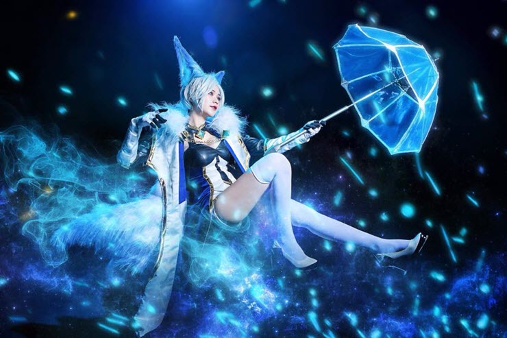 Nữ hồ ly game Liên Quân Mobile với màn cosplay đẹp “siêu thực” - 5