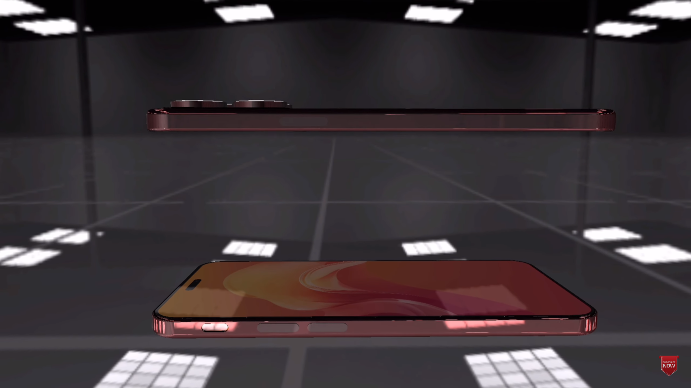 Ảnh concept iPhone 15 Ultra màu hồng.