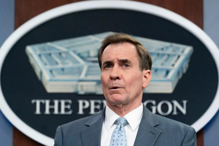 Phát ngôn viên Hội đồng An ninh Quốc gia Mỹ John Kirby. Ảnh: NEW YORK POST