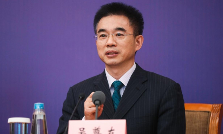 Ông&nbsp;Wu Zunyou, nhà dịch tễ học trưởng tại Trung tâm Kiểm soát và Phòng ngừa Dịch bệnh (CDC) Trung Quốc. Ảnh: CNS&nbsp;