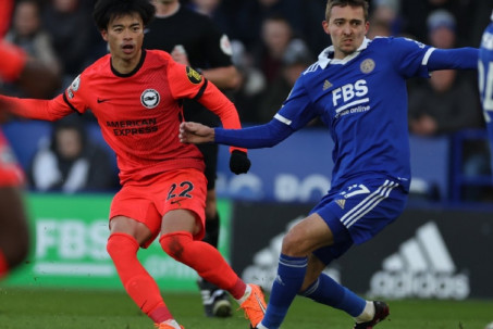 Video bóng đá Leicester - Brighton: Sao Nhật Bản lập siêu phẩm, rượt đuổi 4 bàn (Ngoại hạng Anh)