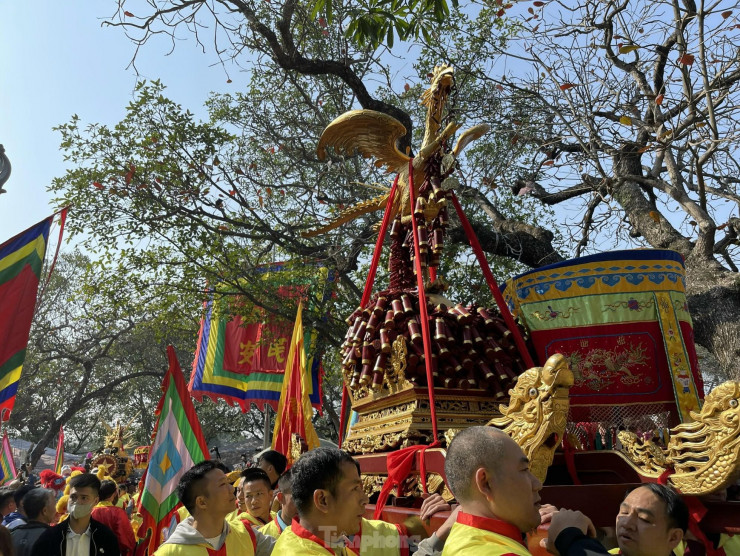 Tưng bừng lễ hội rước pháo khổng lồ ở làng Đồng Kỵ - hình ảnh 10