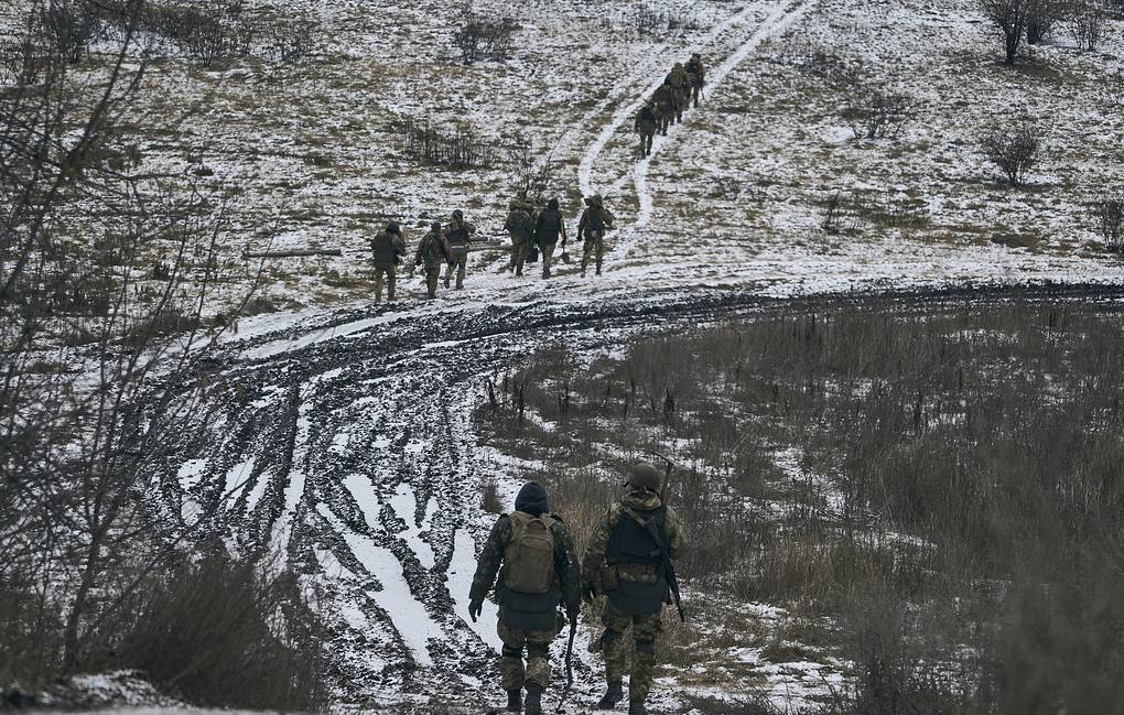 Quân đội Nga ở vùng Donetsk (ảnh: TASS)