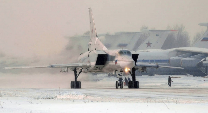 Máy bay ném bom Tu-22M3 của Nga. Ảnh: GettyImages