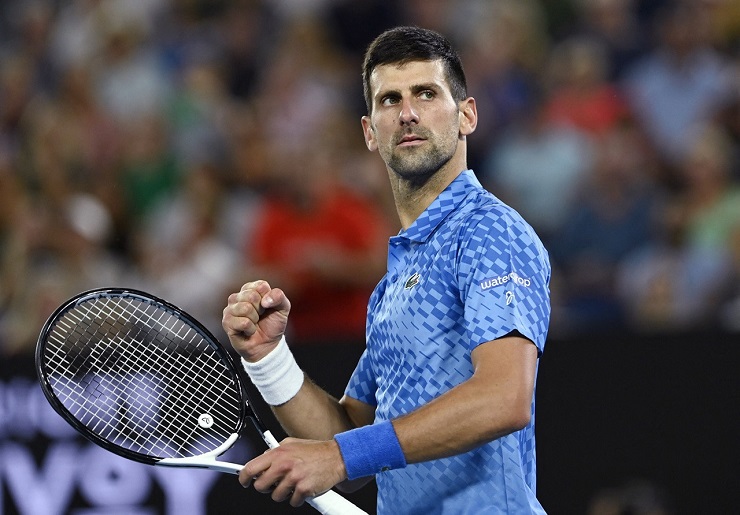 Djokovic đang tiến gần đến chức vô địch Australian Open lần thứ 10