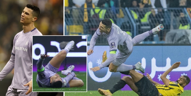 Ronaldo dính chấn thương sau trận thua của Al Nassr ở bán kết siêu cúp Saudi Arabia