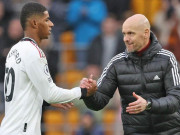 Bóng đá - Rashford thăng hoa: Ten Hag khen không thể ngăn cản, chờ giúp MU hạ &quot;mồi ngon&quot;