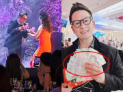 Đời sống Showbiz - Bằng Kiều nhận tiền lì xì từ fan, liền có ngay hành động gây chú ý