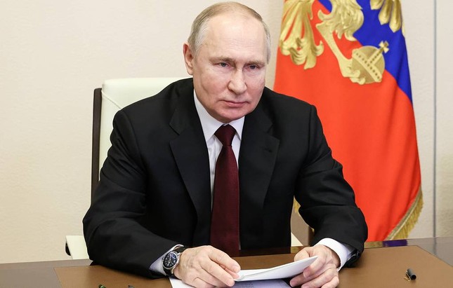 Tổng thống Nga Vladimir Putin. Ảnh: Tass