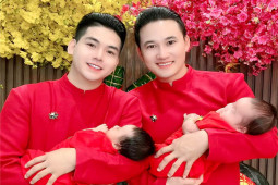 Hà Trí Quang vượt qua “miệng đời”, sống hạnh phúc bên bạn trai và 2 con song sinh