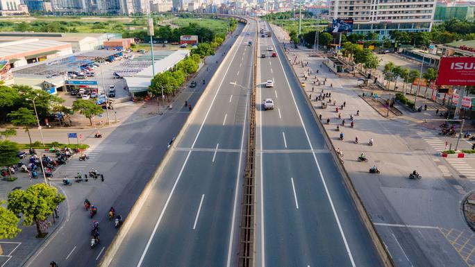 Đoạn đường này góp phần hoàn thiện đường Vành đai 3 dài khoảng 65 km.