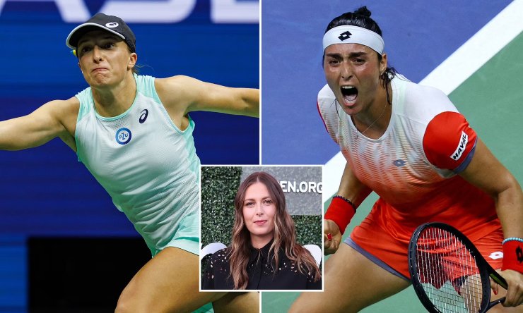 Swiatek và Jabeur - các tay vợt hậu bối được Sharapova đánh giá rất cao